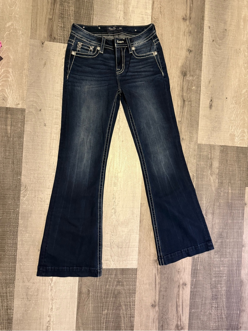 Dark Wash Bootcut Women’s Jeans - Unbranded